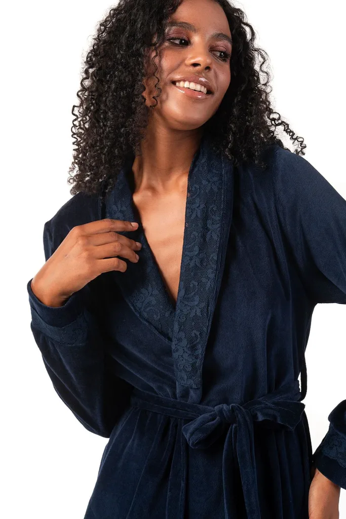 Mara-M Γυναικεία Ρόμπα Fleece Λεοπάρ 1018-21