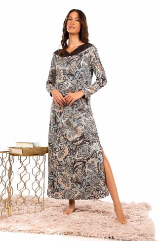 Mara-M Καφτάνι Βαμβακερό Λαχούρι Φυστικί 4451-22