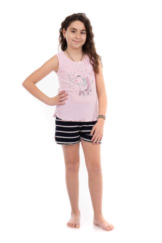 Πυτζαμάκι Βαμβακερό με Τύπωμα Ελεφαντάκι 577Α